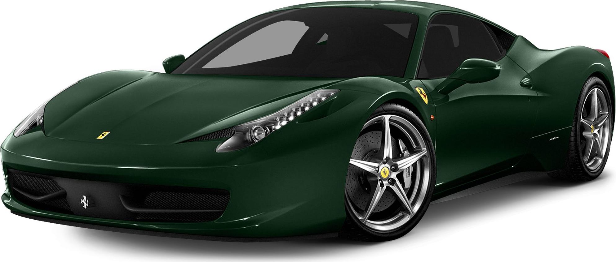 3/4 front-left view, Verde British Racing