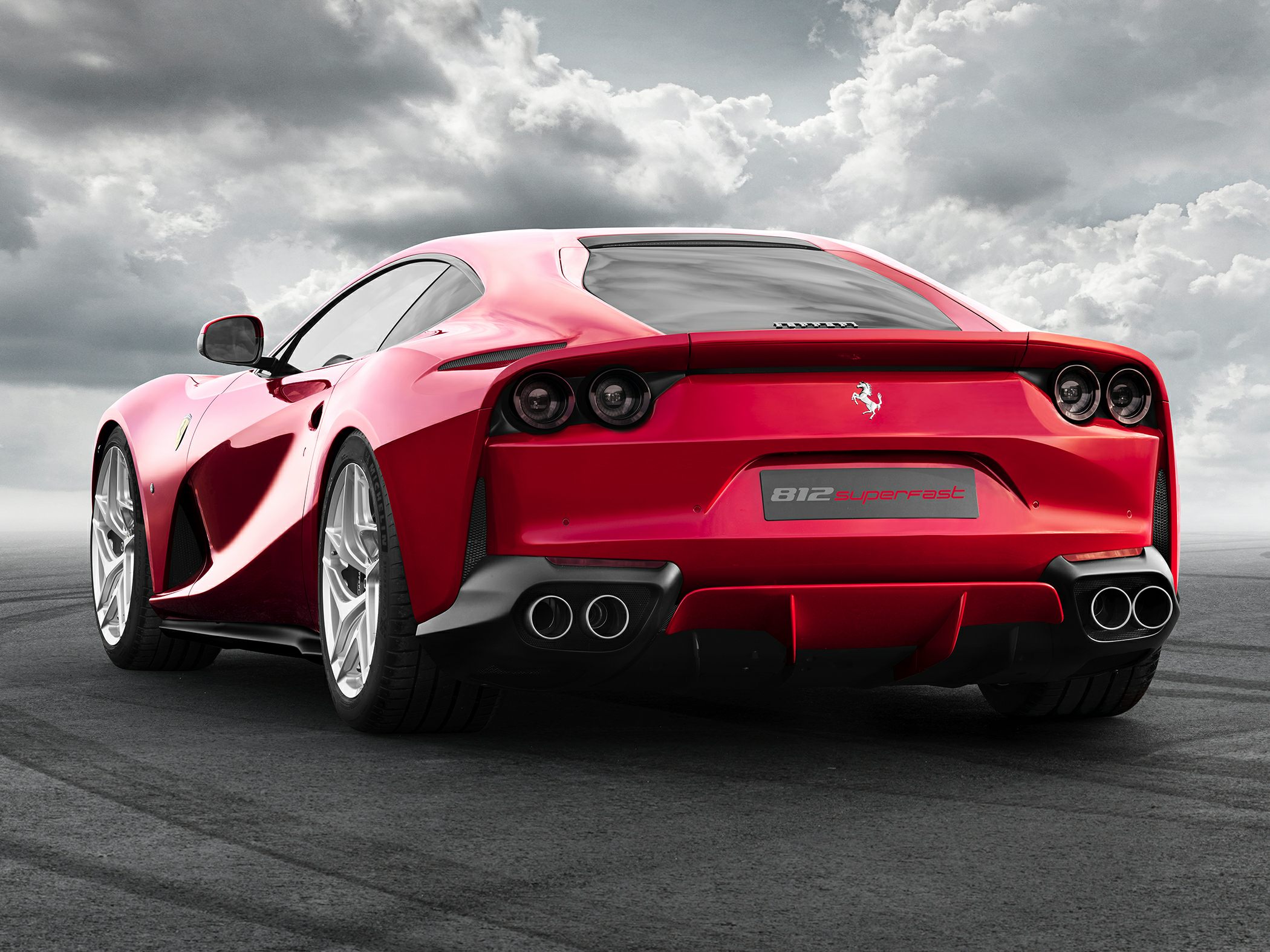 3/4 rear-left view