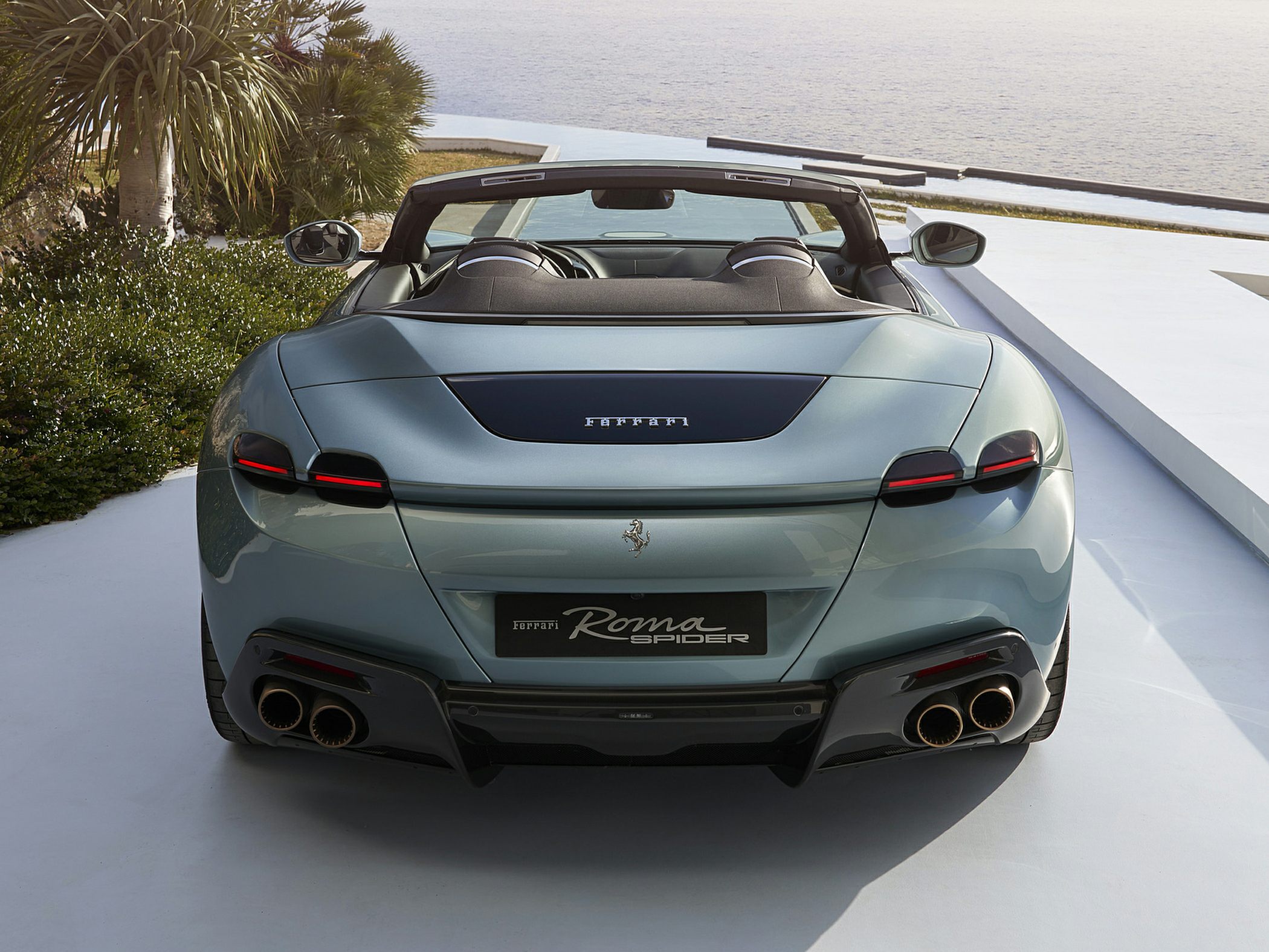 2023 Ferrari Roma Spider Rear View
