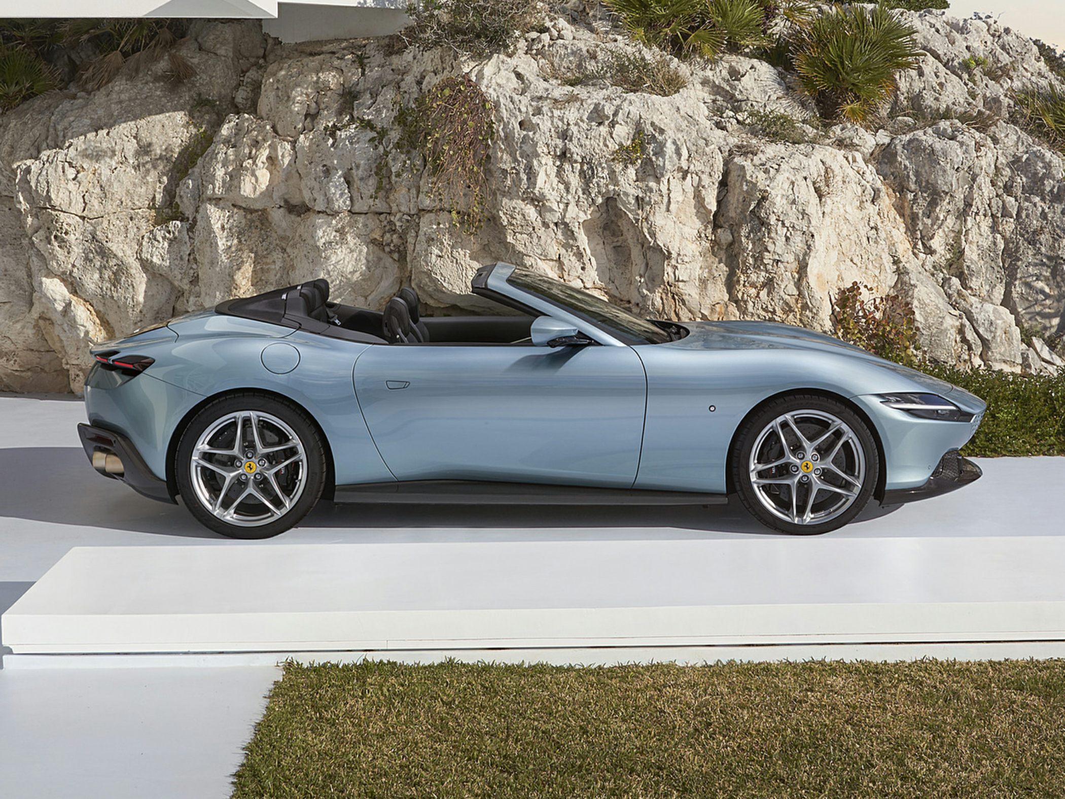 2023 Ferrari Roma Spider Side View Right