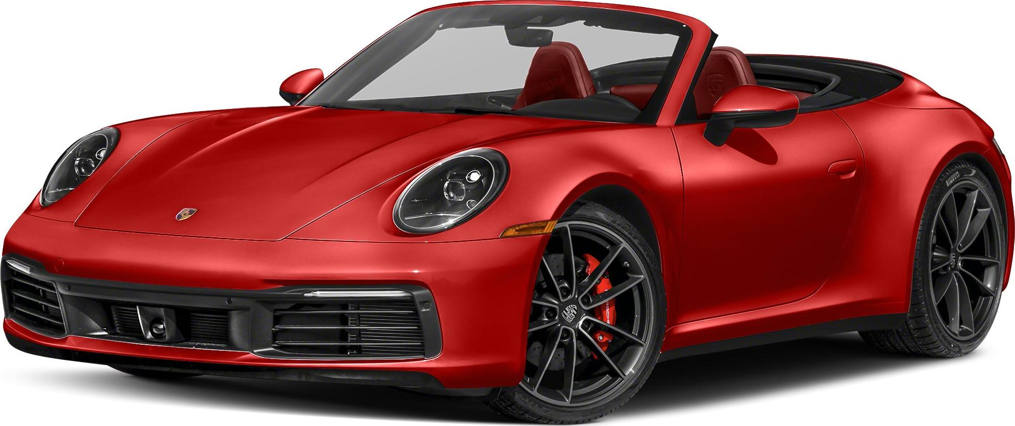 3/4 front-left view, Guards Red