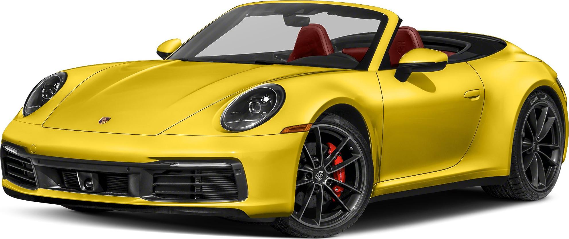 3/4 front-left view, Racing Yellow