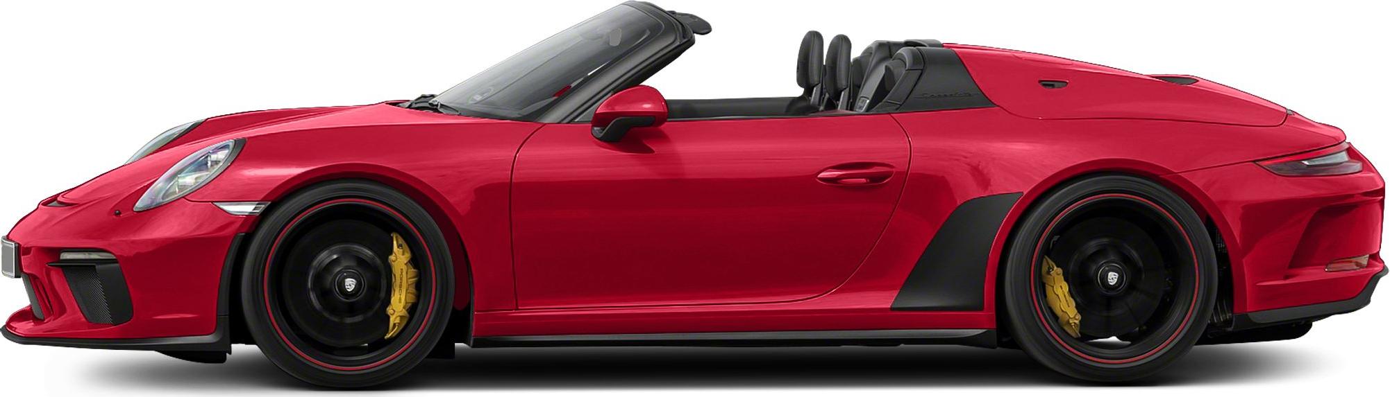 2020 Porsche 911 Speedster (991 II) Side View Left