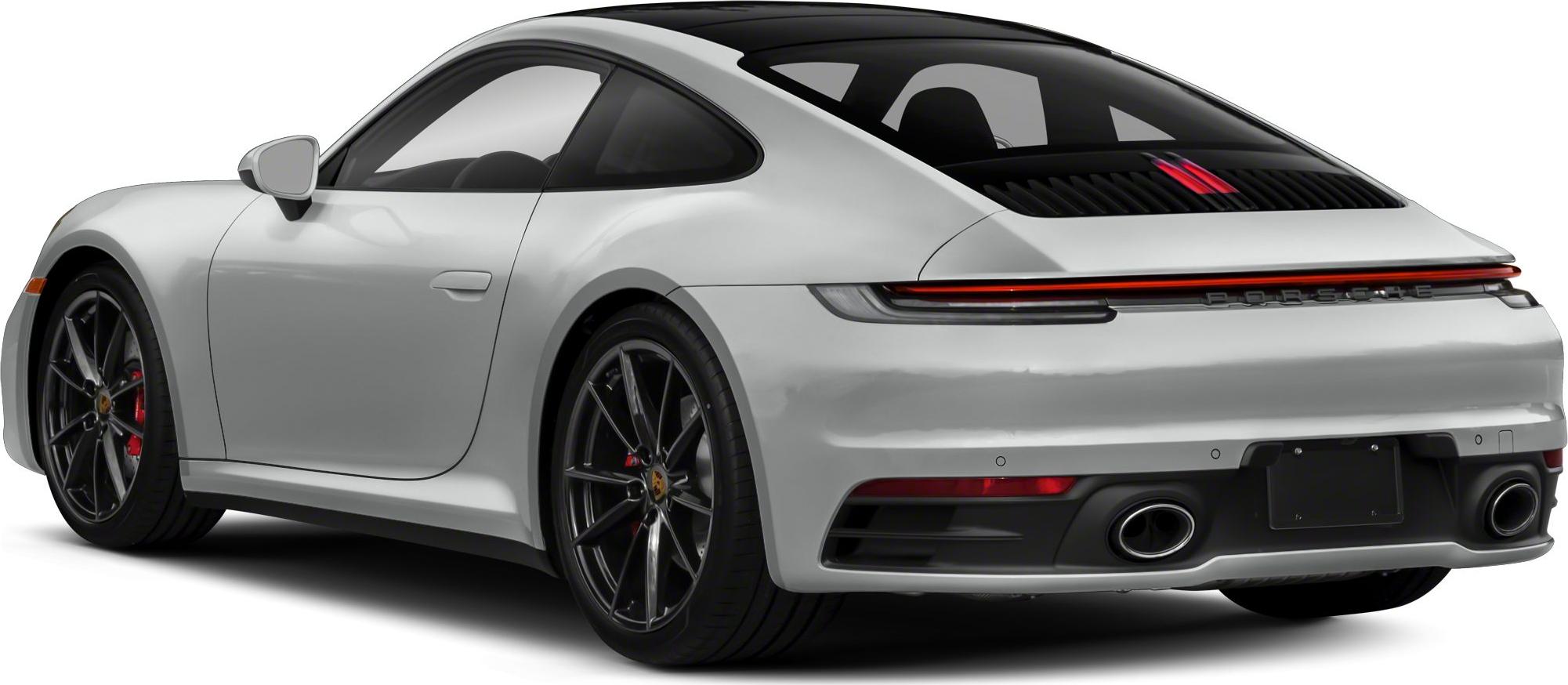Rear-side view with LED light bar and dual exhaust outlets