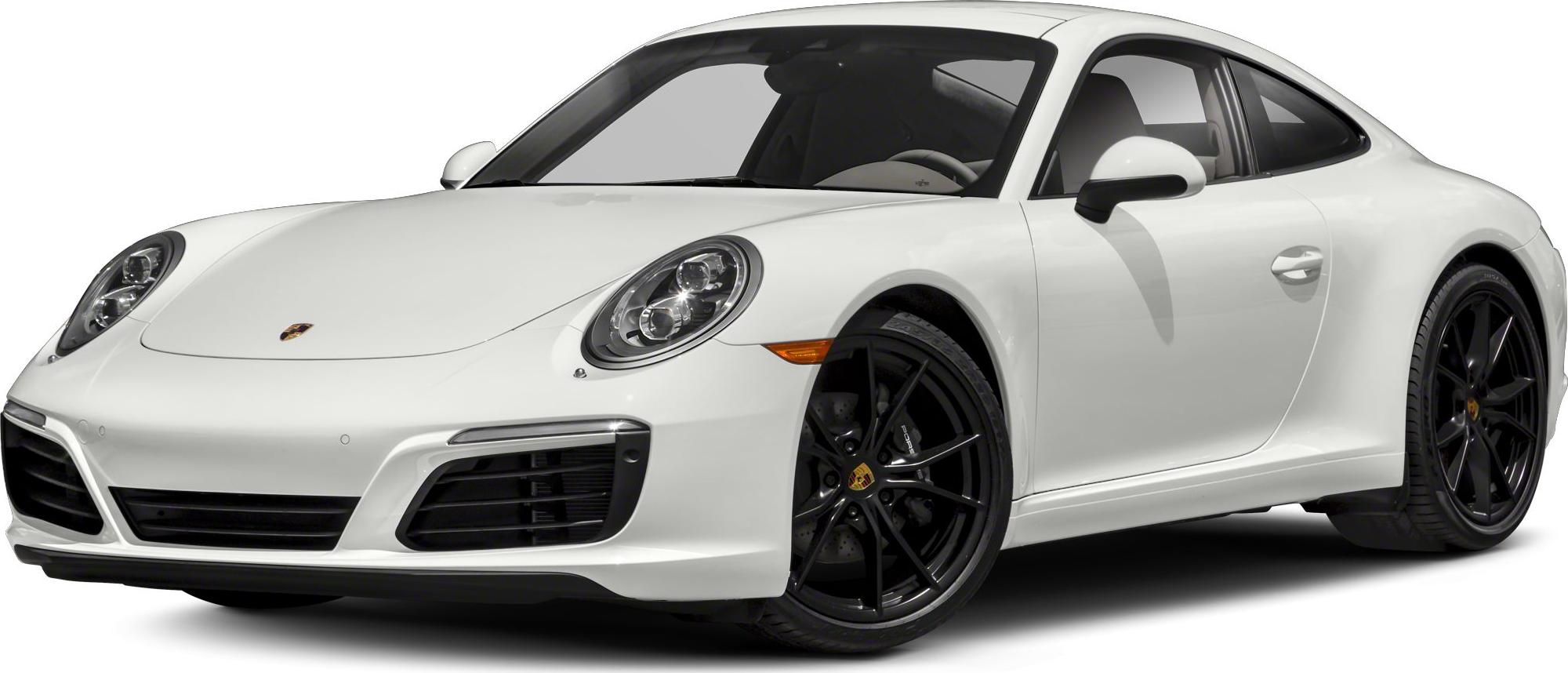 White sports coupe with aerodynamic front and black alloy wheels