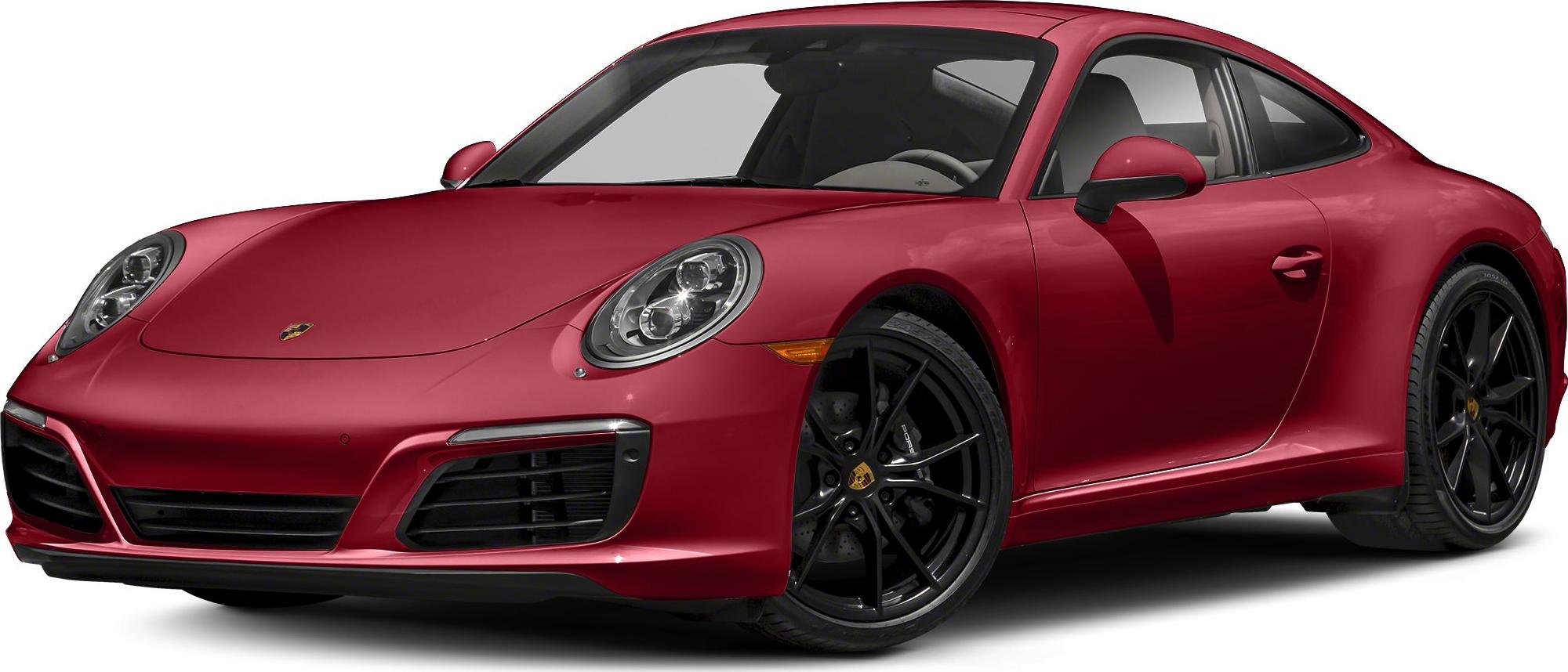 3/4 front-left view, Carmine Red