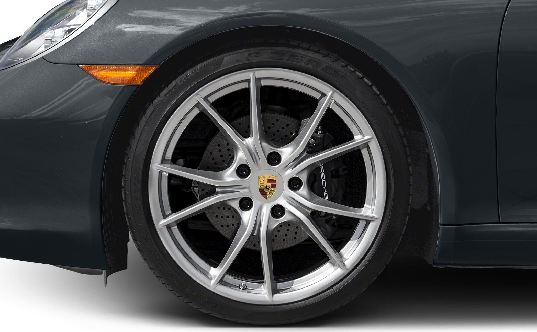 Close-up of alloy wheel, ventilated brake disc, and brake caliper