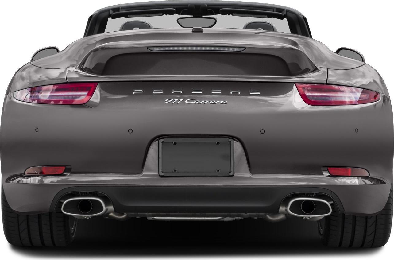 2012 Porsche 911 Cabriolet (991) Rear View