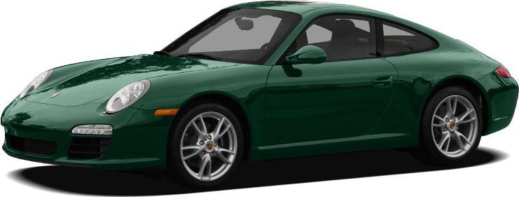 3/4 front-left view, Porsche Racing Green Metallic