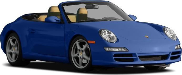 3/4 front-left view, Cobalt Blue Metallic