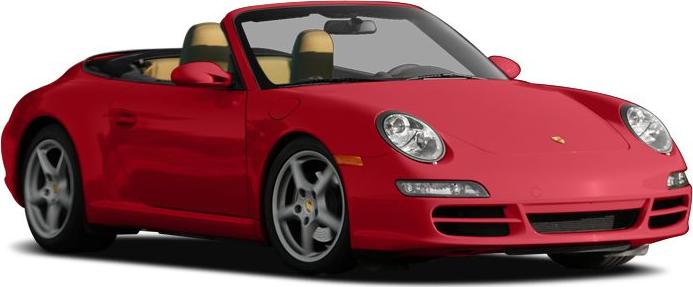 3/4 front-left view, Guards Red