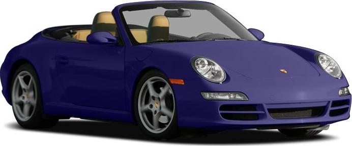 3/4 front-left view, Lapis Blue Metallic