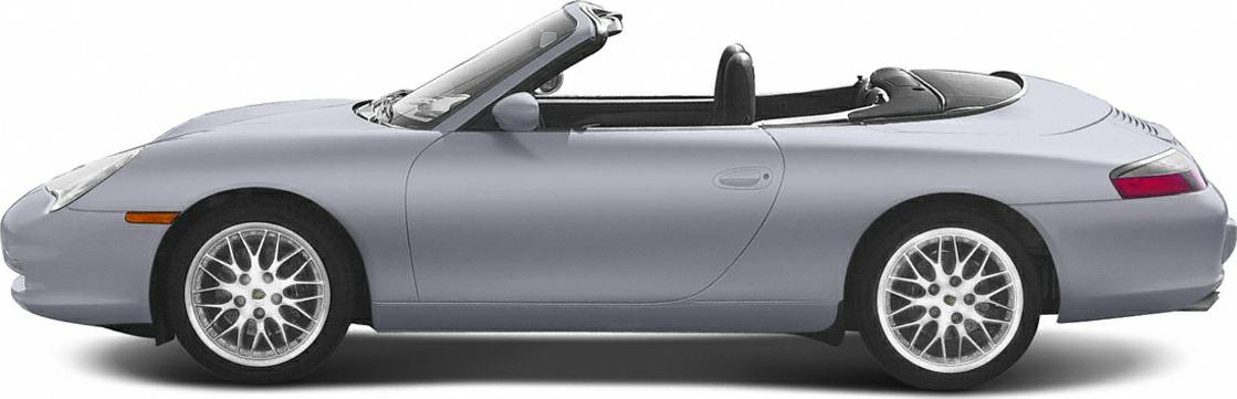 2002 Porsche 911 Cabriolet (996, facelift 2001) Side View Left