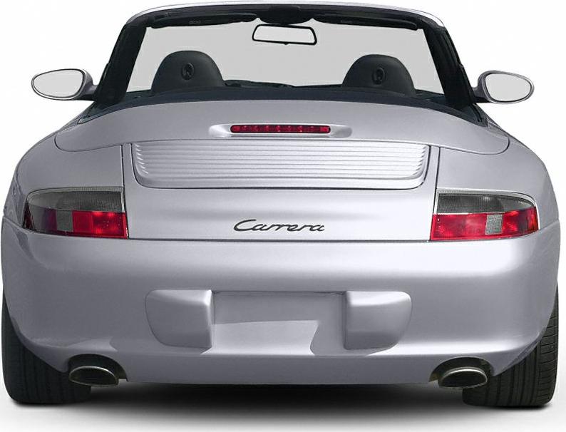 2002 Porsche 911 Cabriolet (996, facelift 2001) Rear View