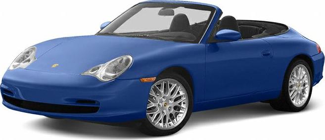 3/4 front-left view, Cobalt Blue Metallic