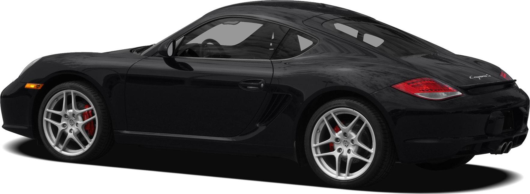 Side and rear view of sleek sports coupe with alloy wheels