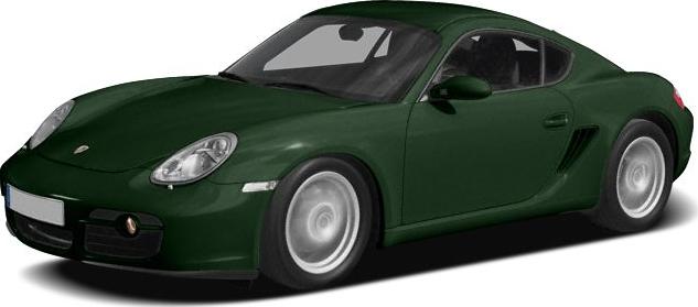 3/4 front-left view, Malachite Green Metallic
