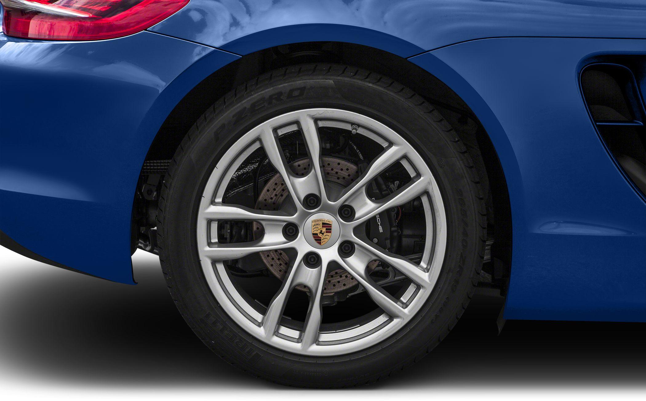 Close-up of alloy wheel and brake disc with caliper