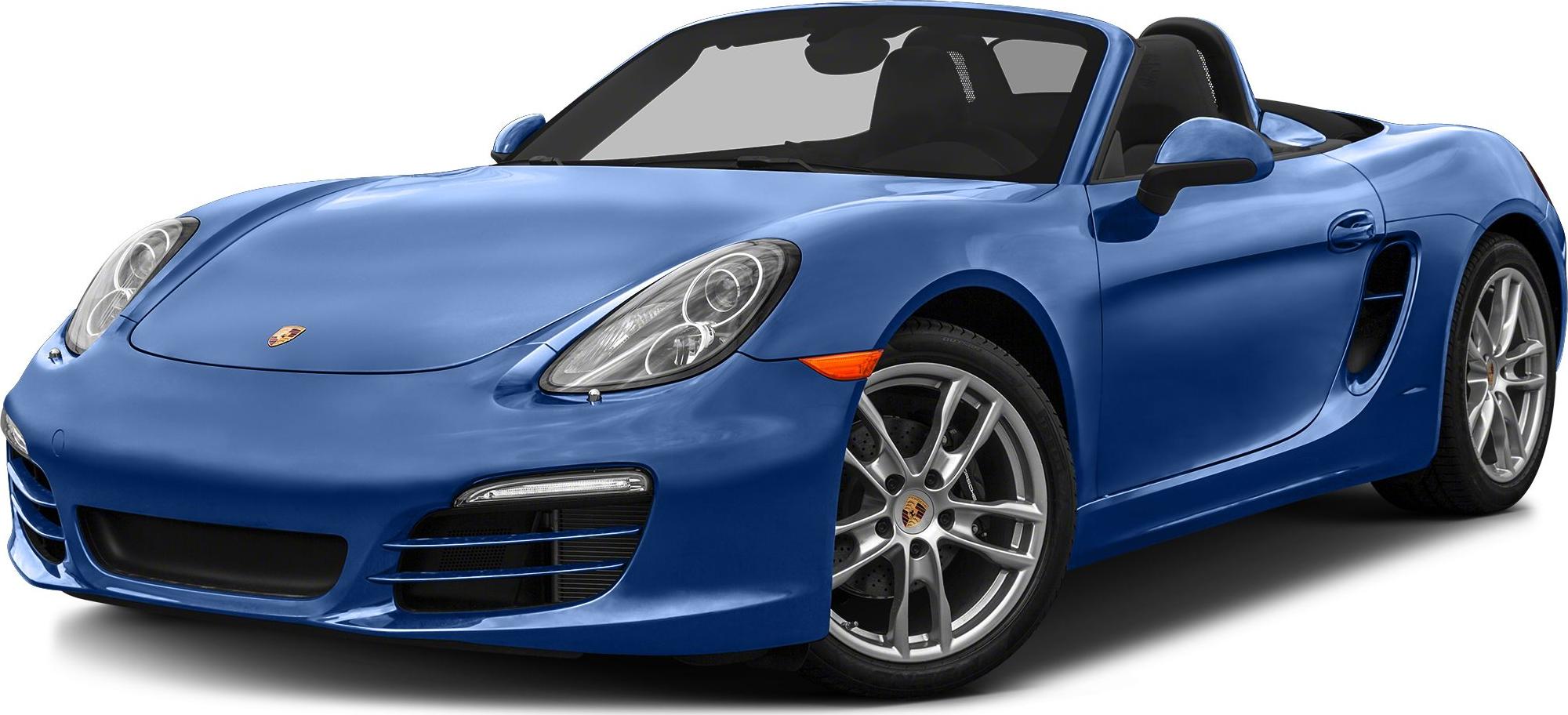 Blue convertible sports coupe with aerodynamic body and alloy wheels