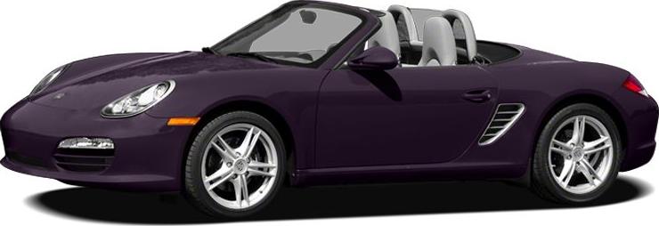 3/4 front-left view, Amethyst Metallic