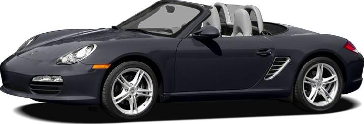 Convertible with silver alloy wheels and aerodynamic side vents