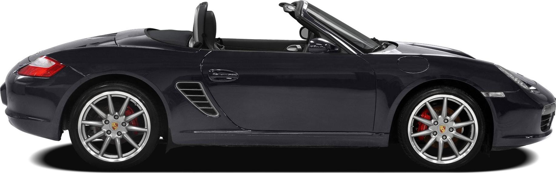 Convertible roadster side profile with alloy wheels