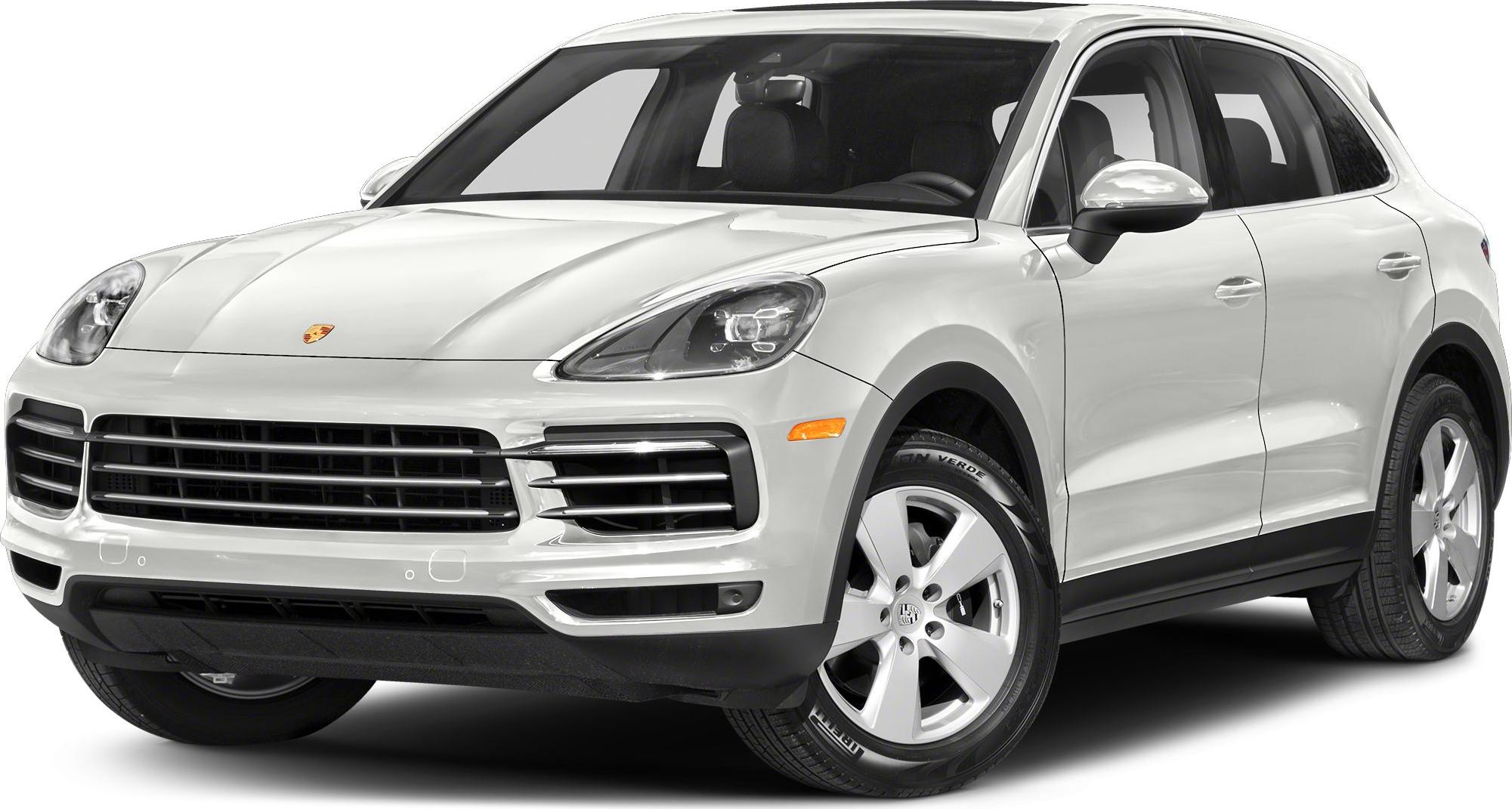 Luxury SUV front-side view with LED headlights and distinctive grille