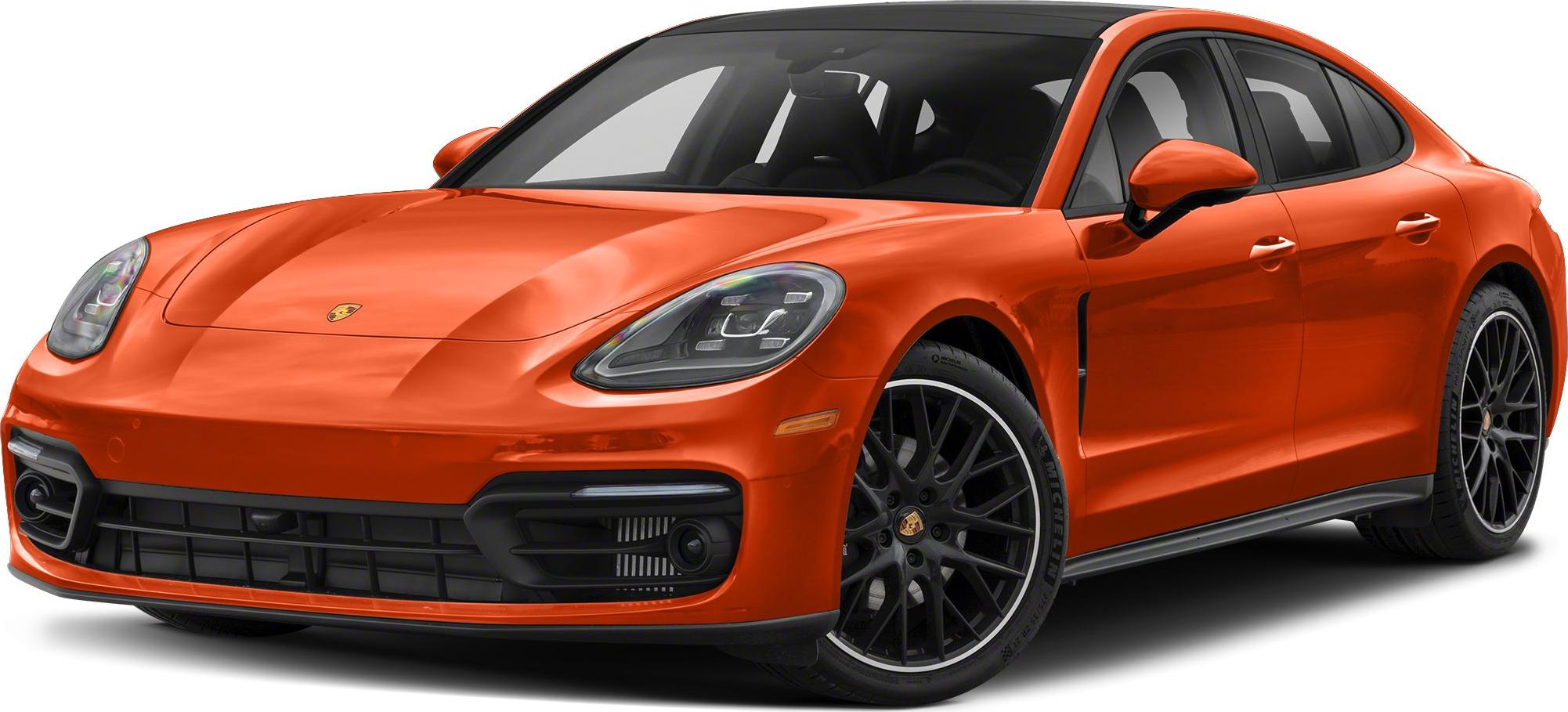 3/4 front-left view, Papaya Metallic