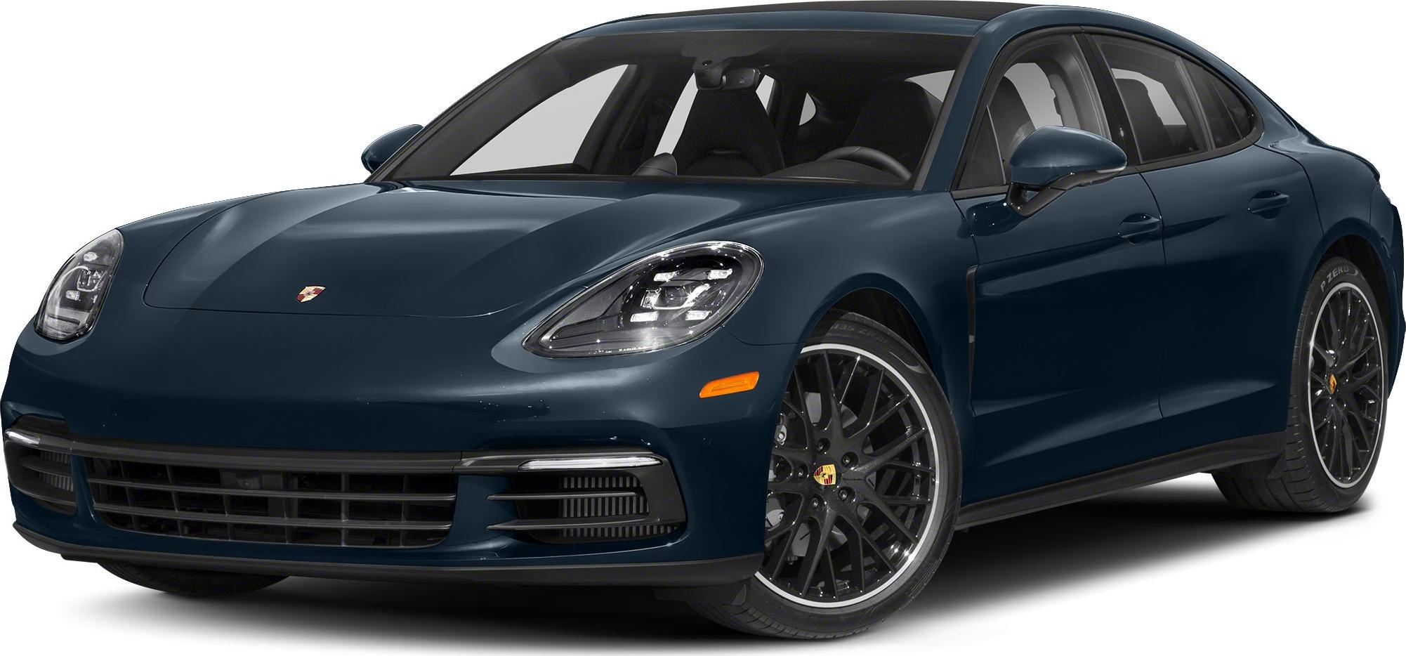 3/4 front-left view, Night Blue Metallic
