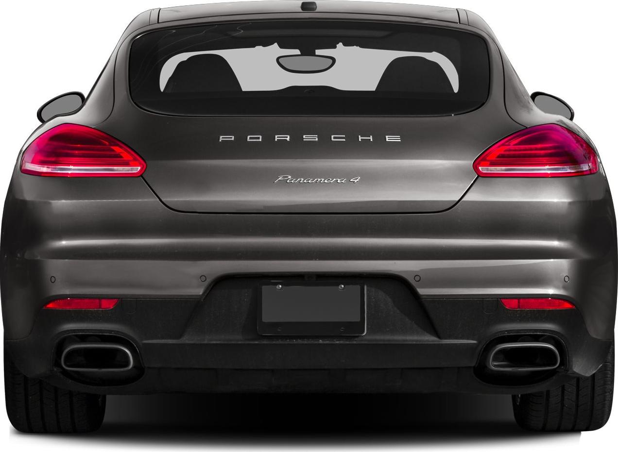 2014 Porsche Panamera (G1 II) Rear View