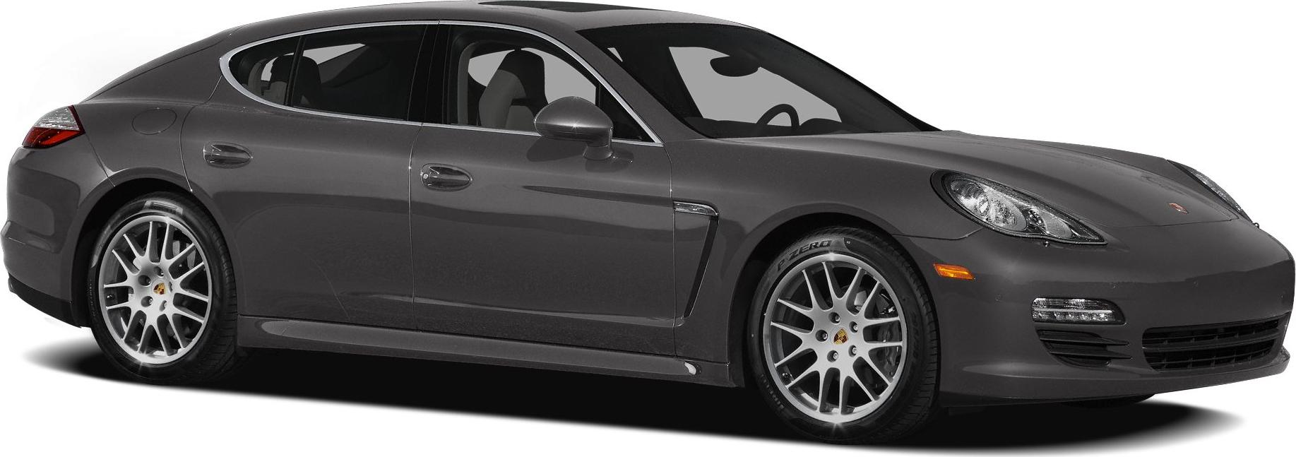 Sleek side profile of a luxury sports sedan with sporty alloy wheels.