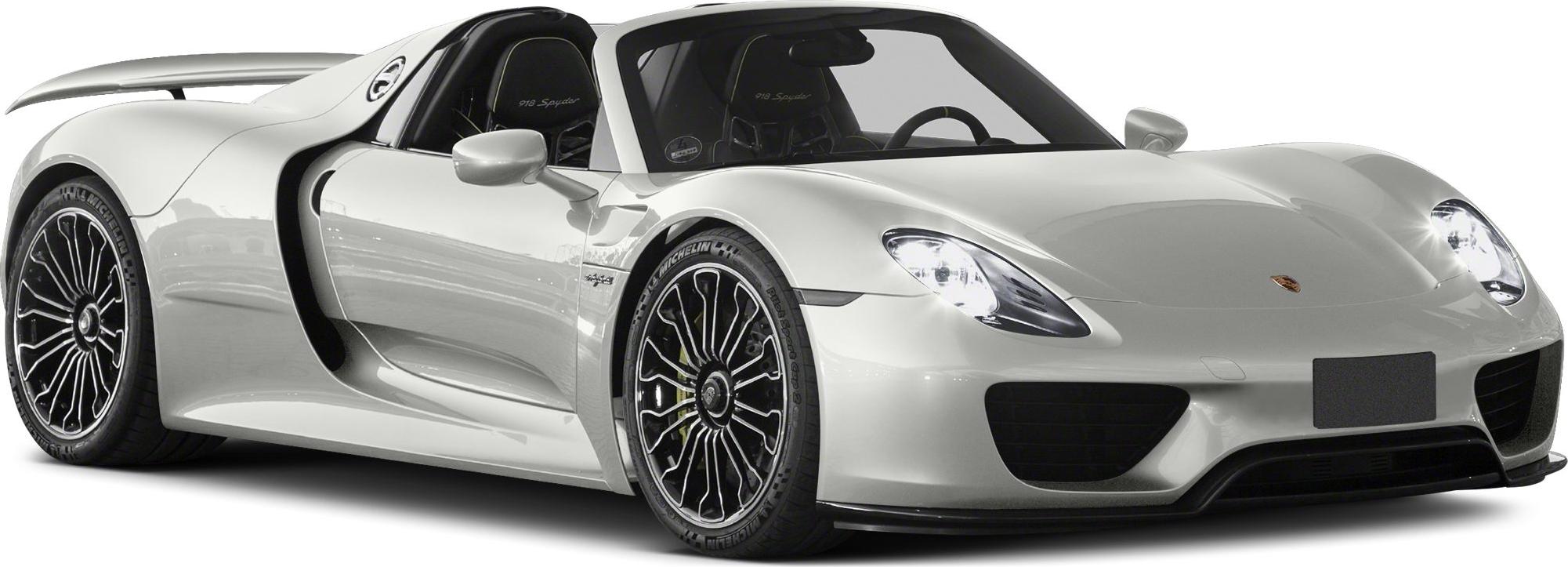 Roadster with distinctive multi-spoke wheels and aerodynamic rear wing