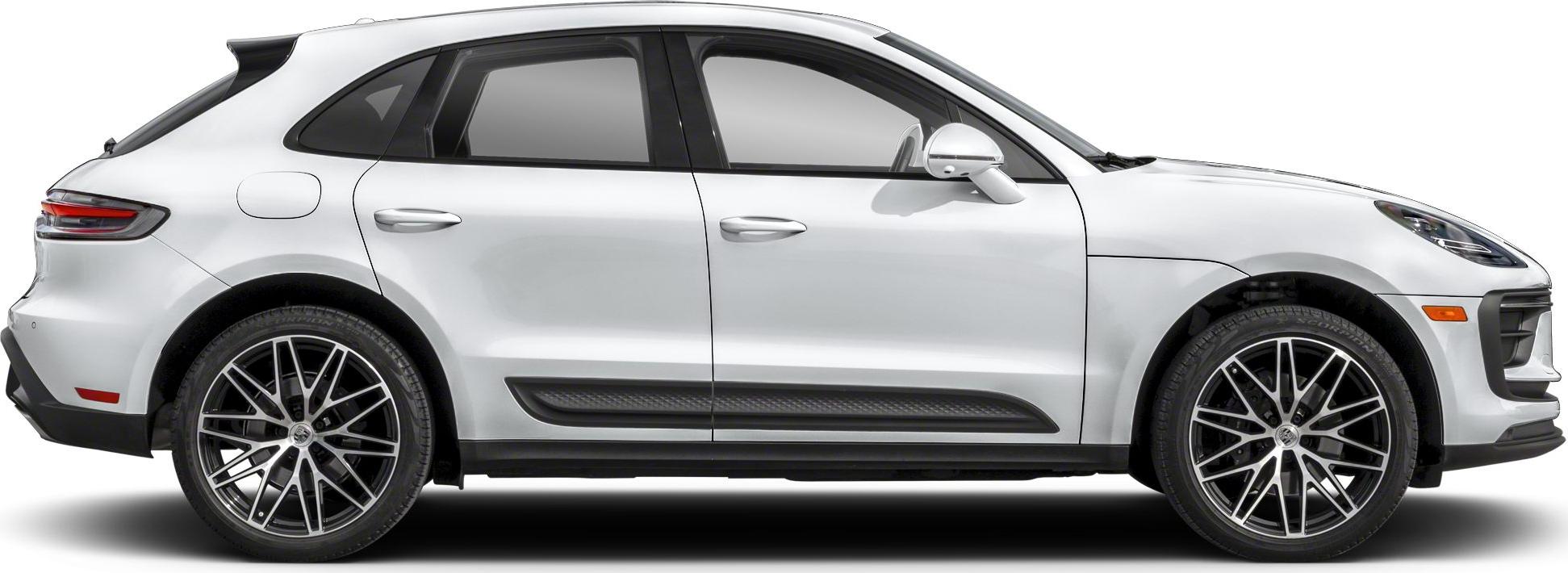 Side profile of luxury SUV with distinctive alloy wheels and sleek design