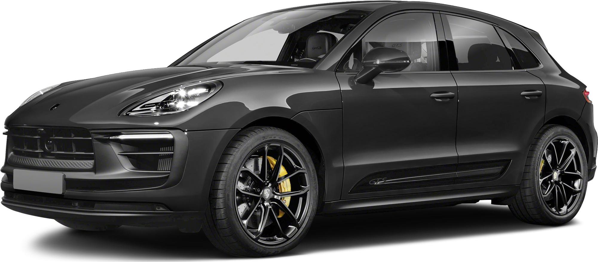 Sporty aerodynamic black SUV with alloy wheels and LED lighting