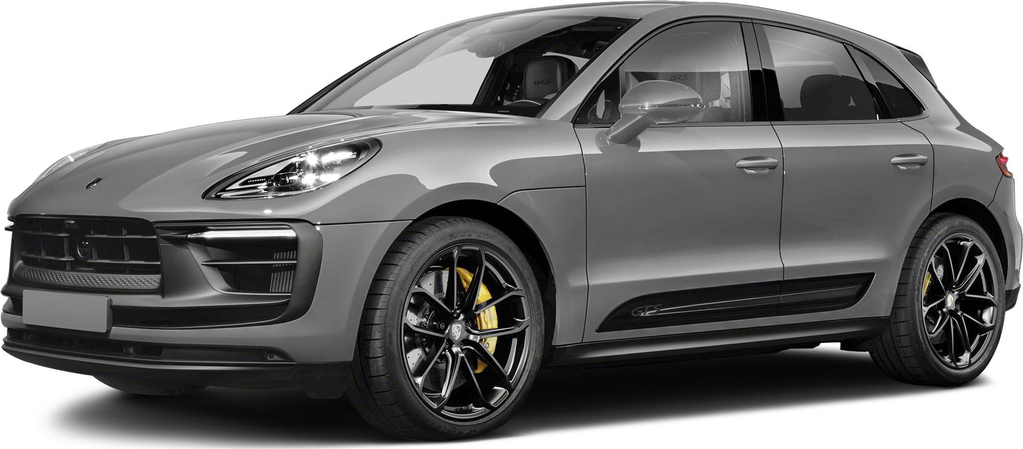 LED headlights and black alloy wheels with yellow brake calipers