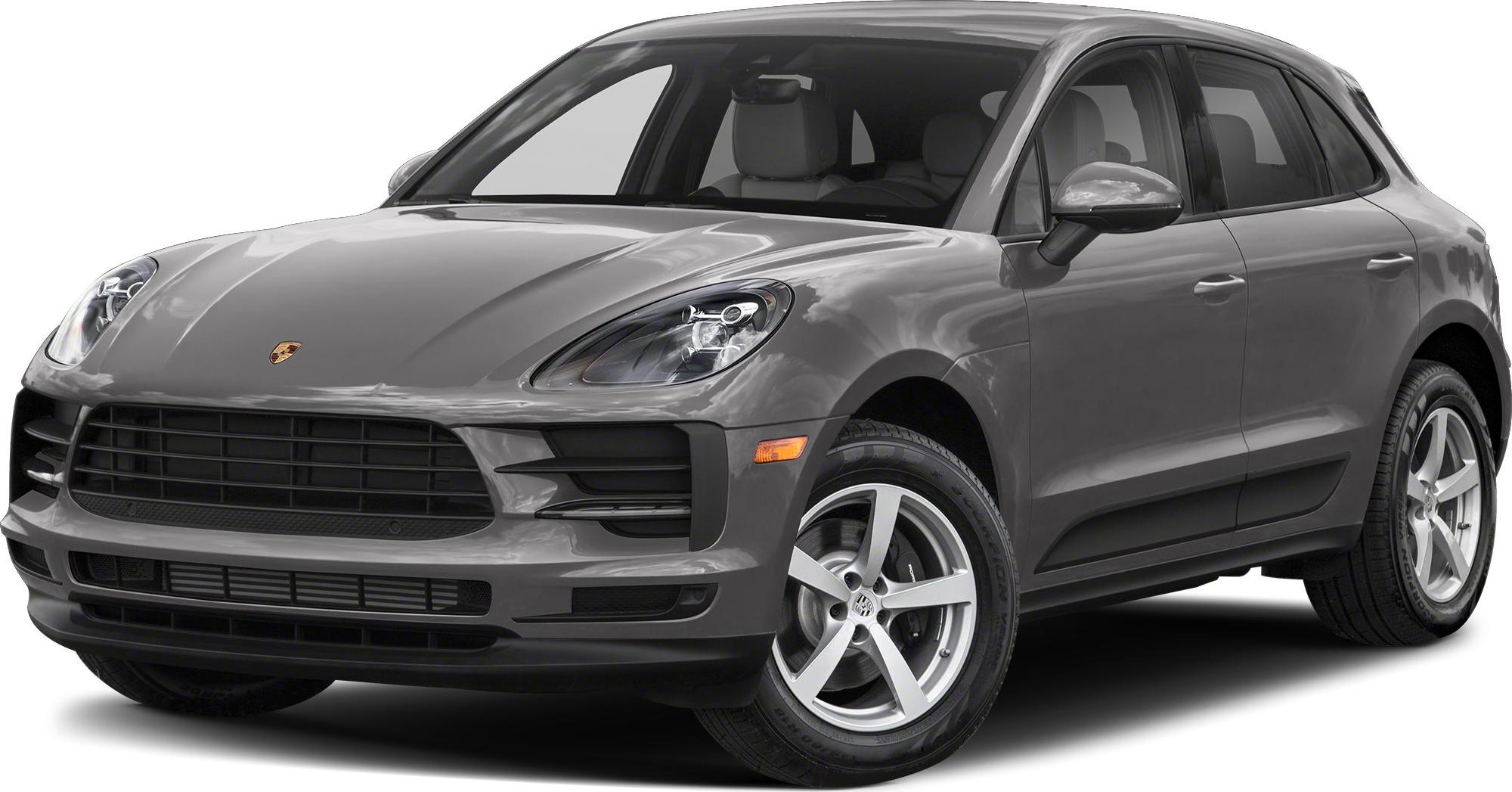 Front side view of SUV with LED headlights and five-spoke alloy wheels