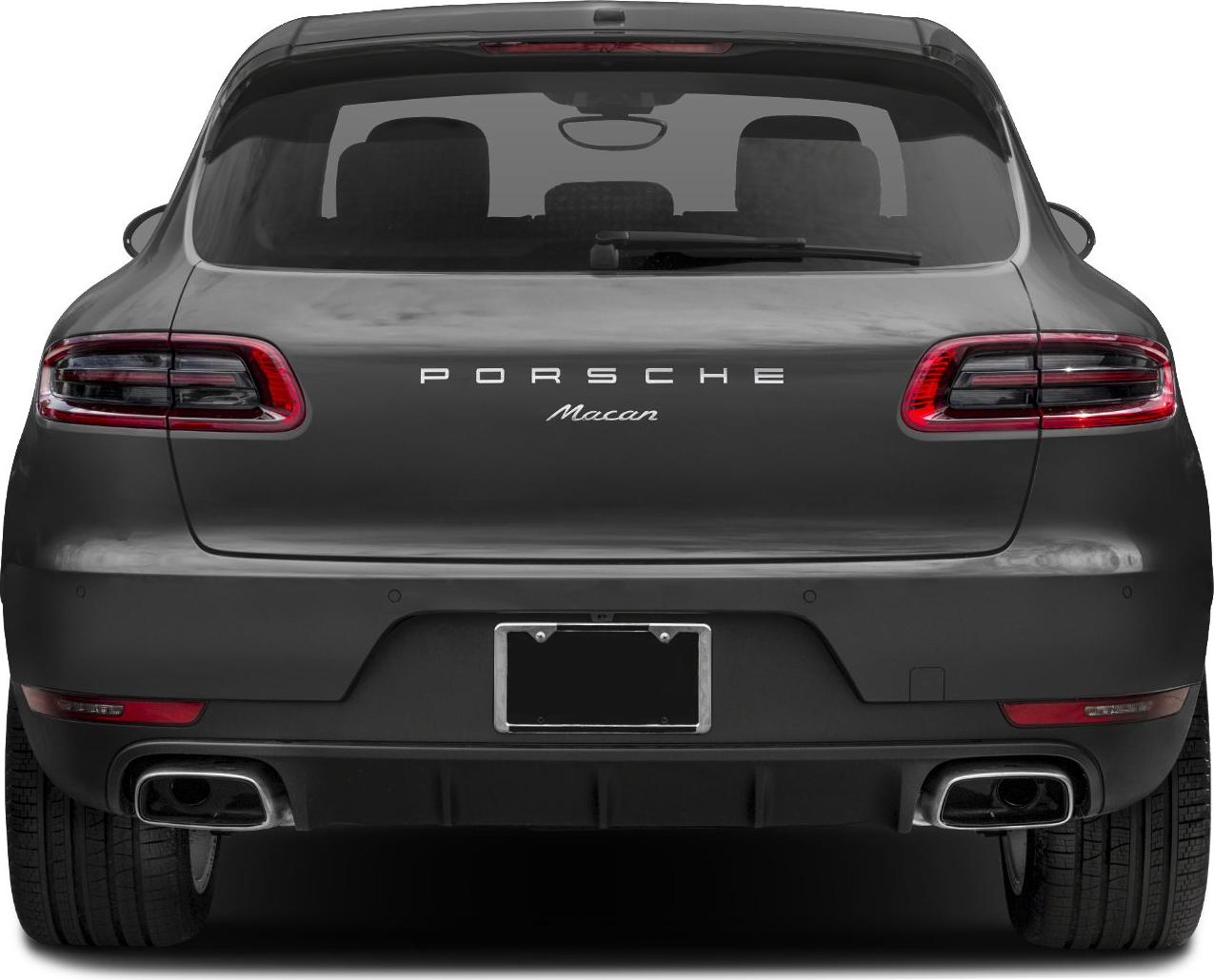 2014 Porsche Macan I (95B) Rear View