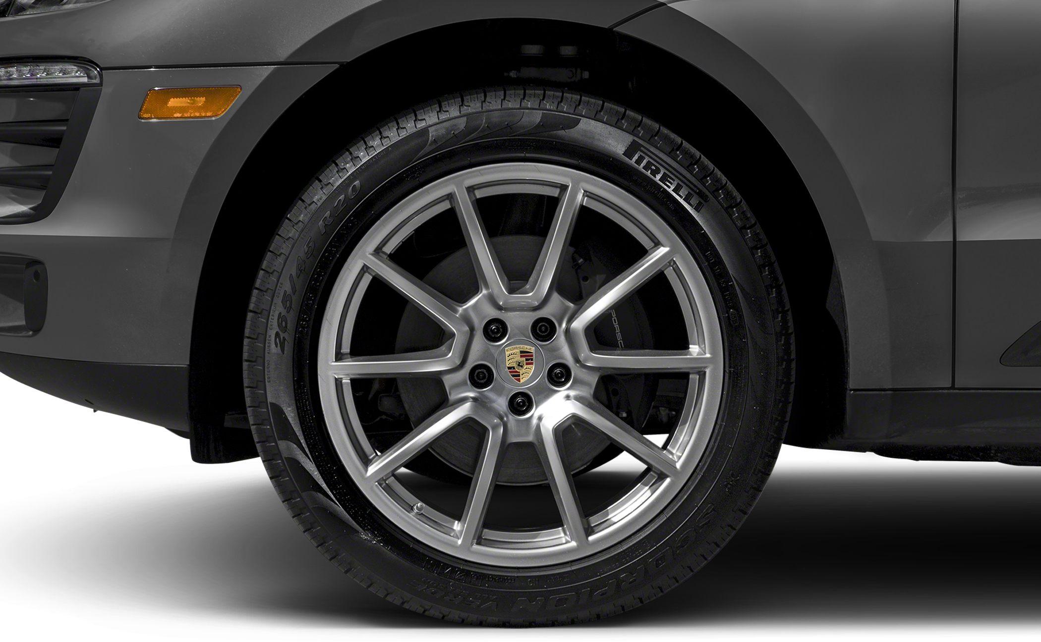 Multi-spoke alloy wheel with Pirelli tire branding