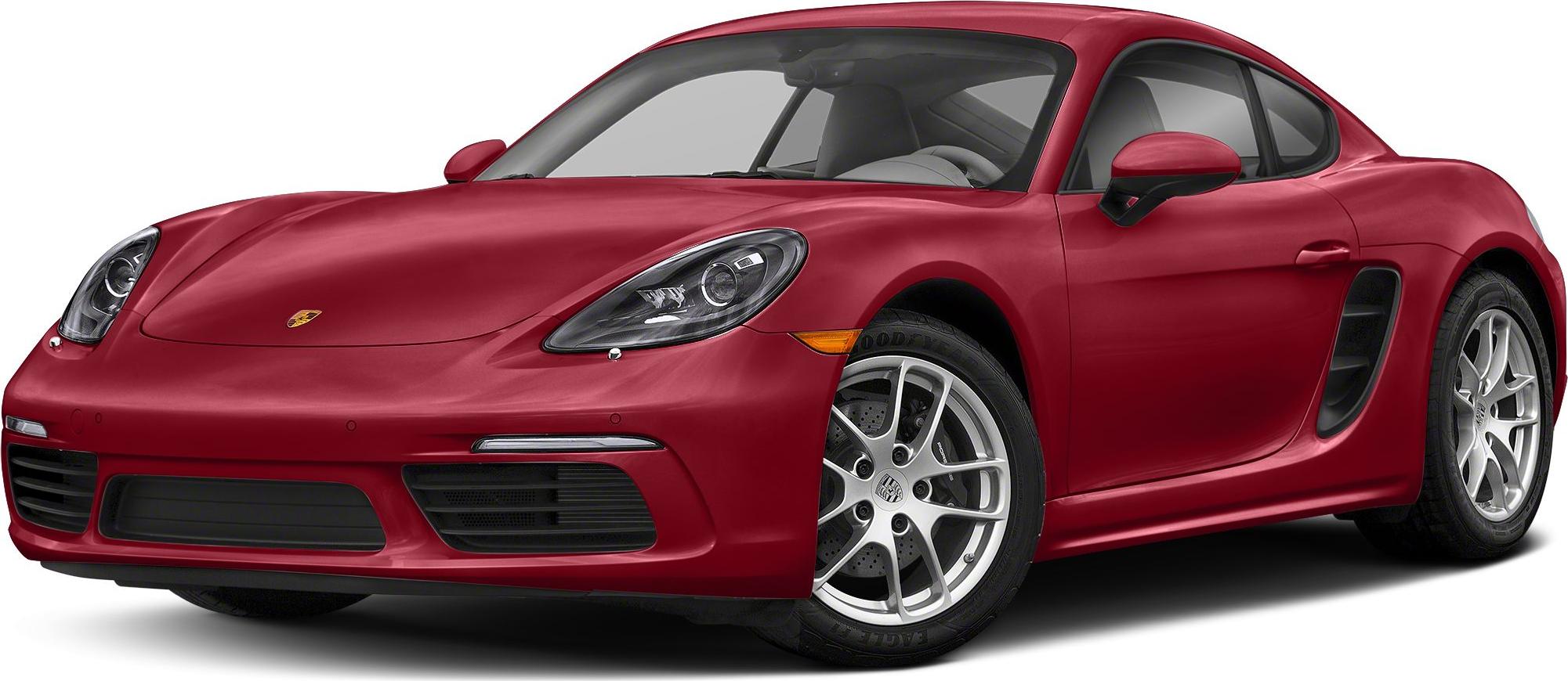 3/4 front-left view, Carmine Red