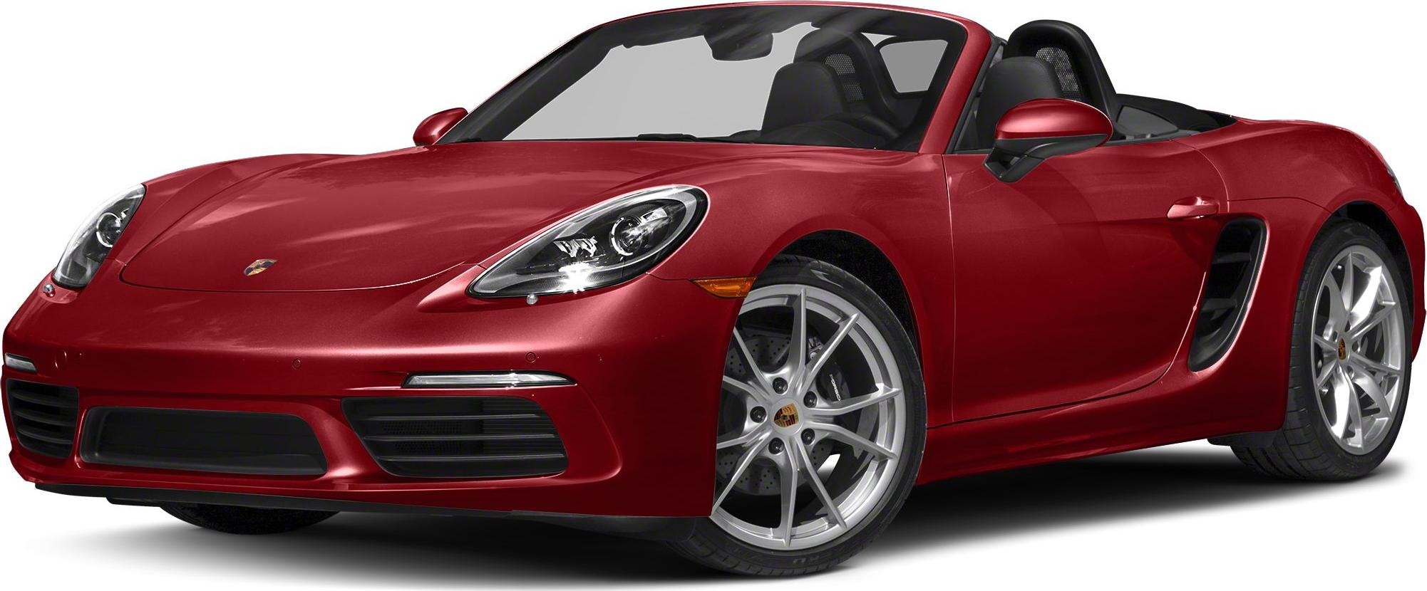 3/4 front-left view, Carmine Red