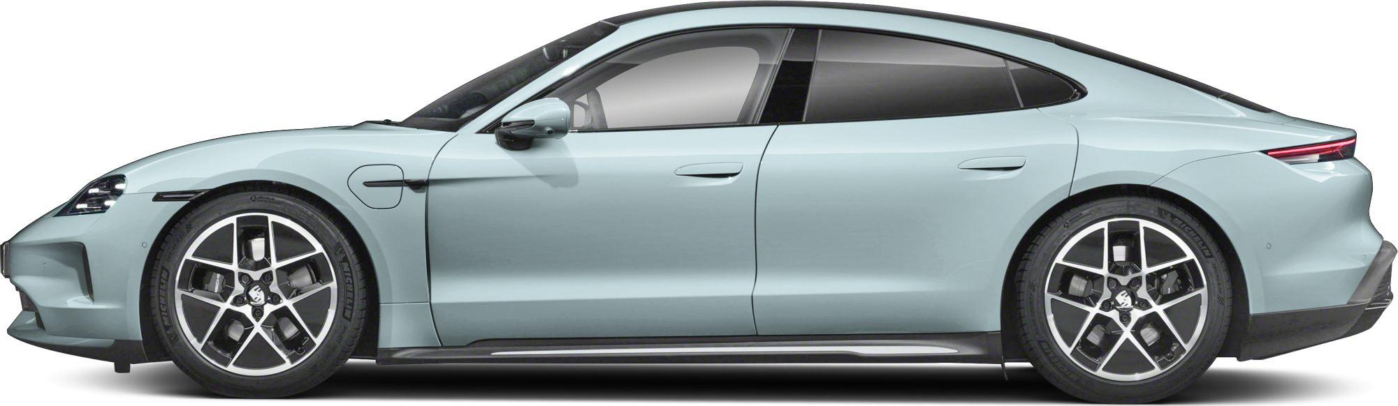 2025 Porsche Taycan (Y1A, facelift 2024) Side View Left