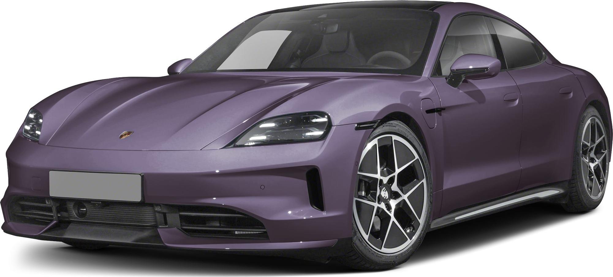 Sleek front LED headlights and distinctive alloy wheels
