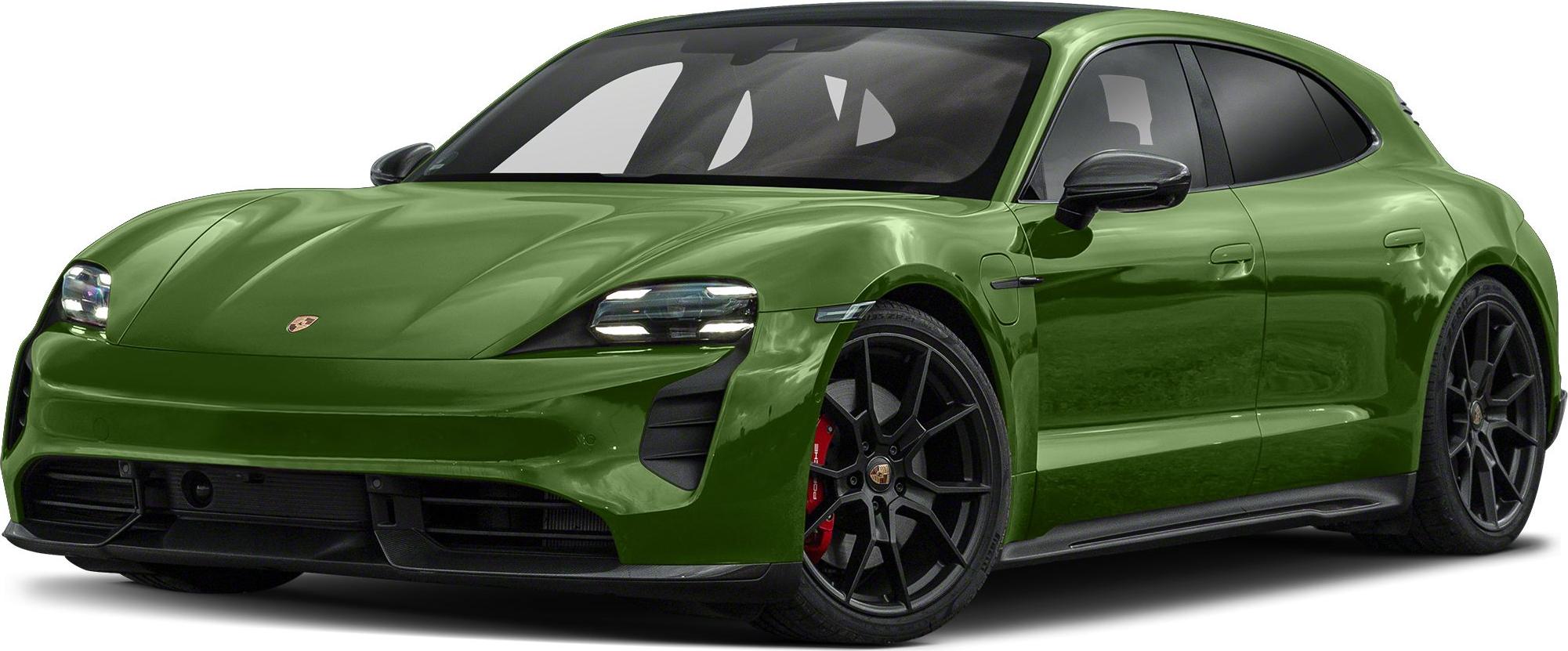 3/4 front-left view, Mamba Green Metallic