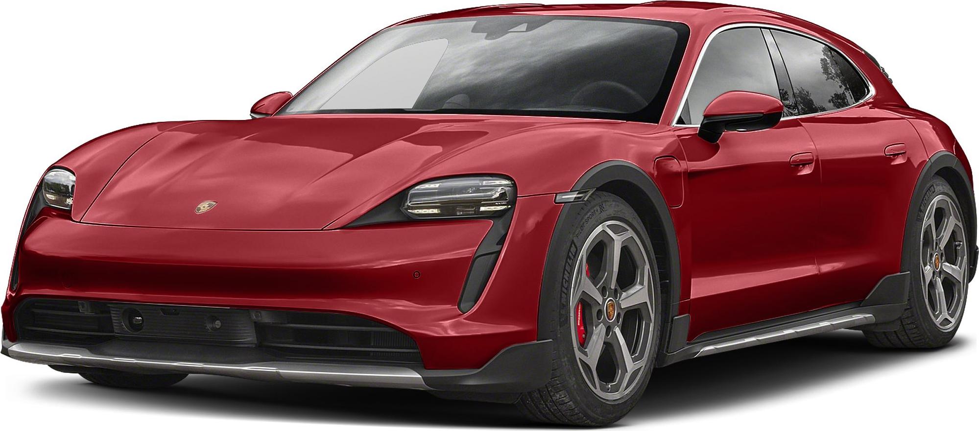 3/4 front-left view, Carmine Red