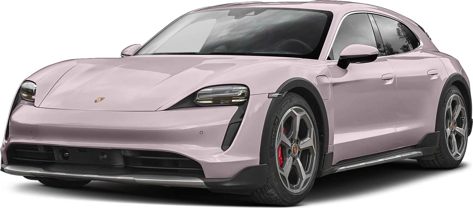 Front view with headlights and rugged wheel arch trims