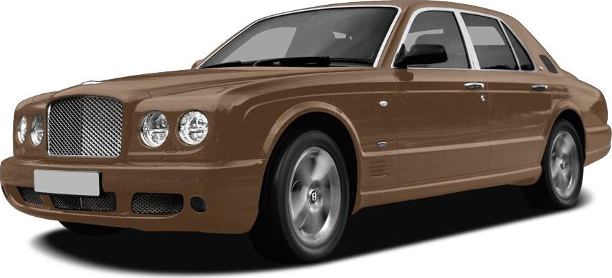 Luxury sedan with distinctive front grille and dual round headlights