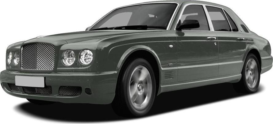 Front three-quarter view of a classic luxury sedan