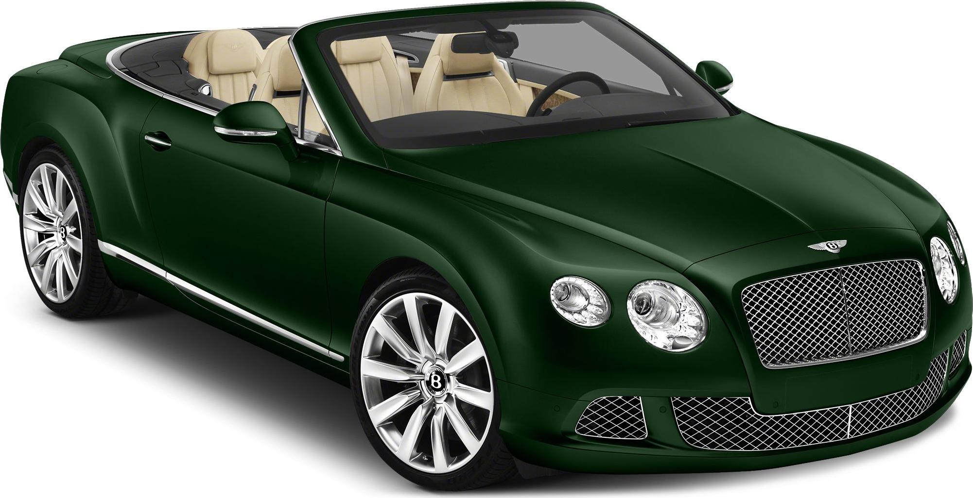 Luxury convertible with beige leather interior and mesh grille