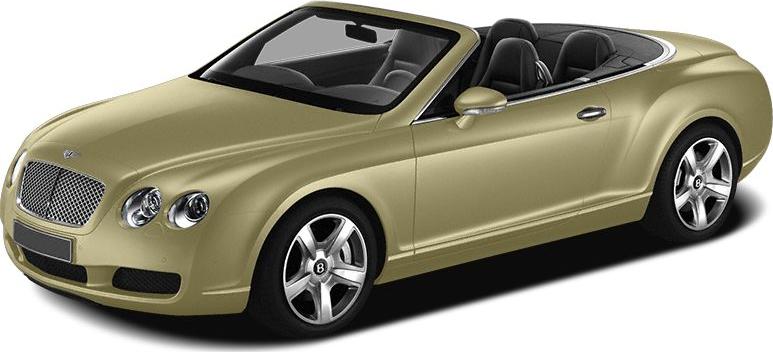 Luxury convertible with chrome mesh grille and alloy wheels.