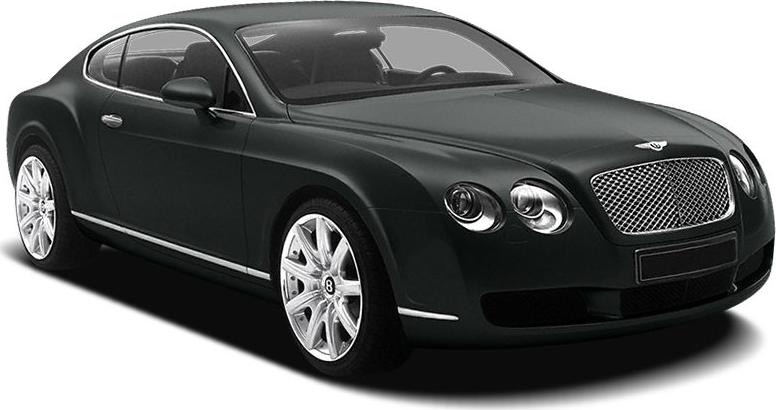 Luxury coupe with dual round headlights and chrome mesh grille